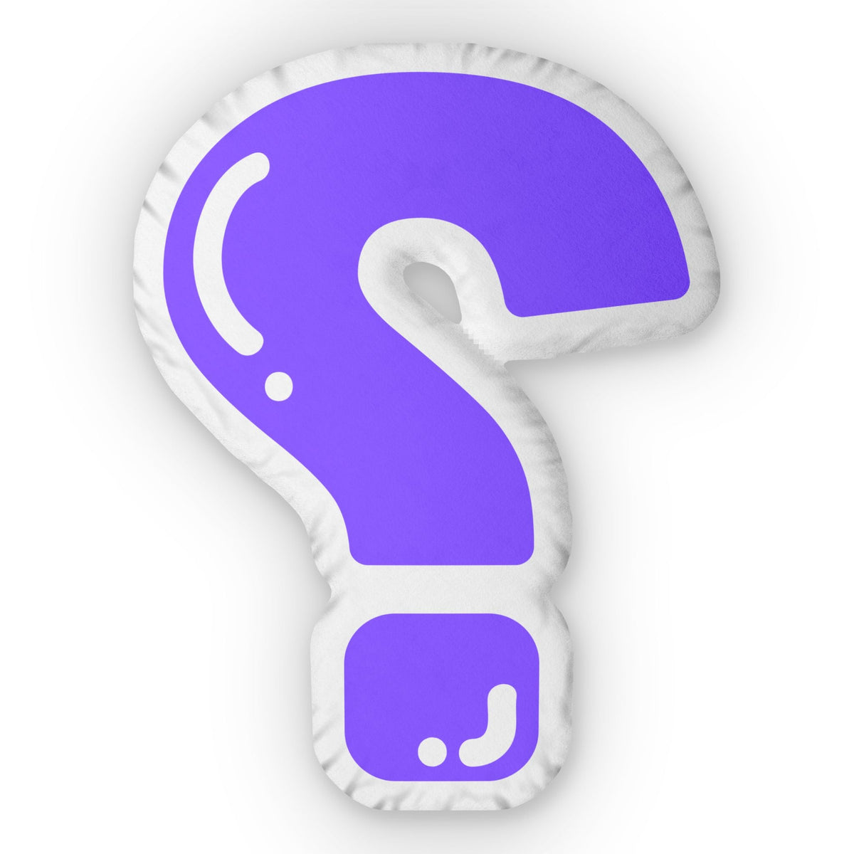 Question Mark Pillow — Sit With It