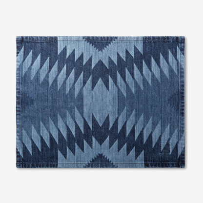 PLACEMAT - LASER PRINTED DENIM