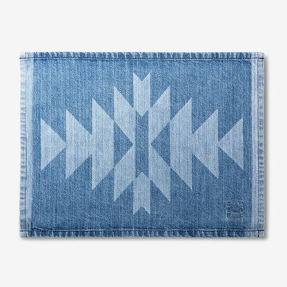 PLACEMAT - LASER PRINTED DENIM